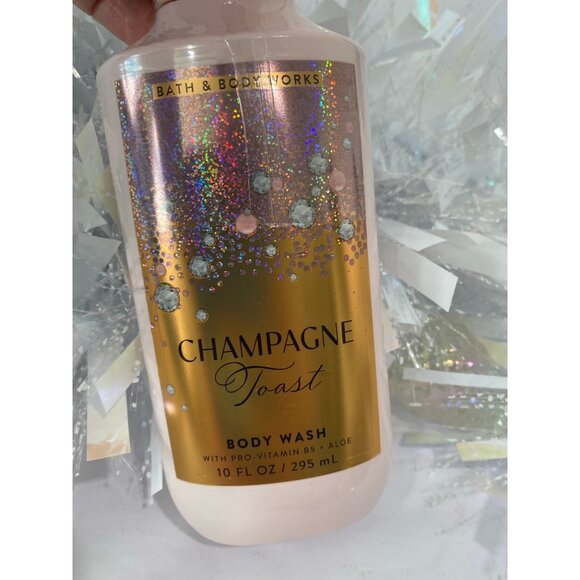 Bath & Body Works Holiday Christmas “Champagne Toast” New 3 Pc Set - Picture 12 of 12